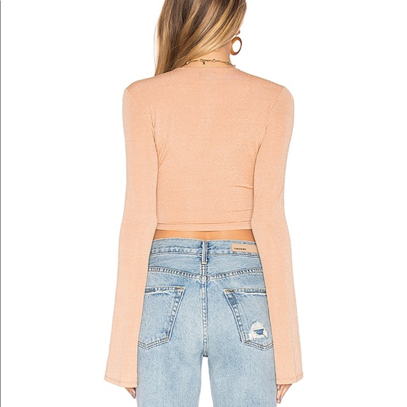 NBD Geovanni Top in Caramel & Gold Small - Picture 3 of 9